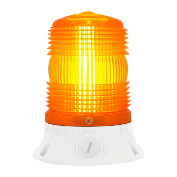 Feu MINIFLASH FLASH (DOUILLE E14) ORANGE N V110AC NOIR-Lire la description