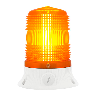 Feu MINIFLASH FLASH (DOUILLE E14) ORANGE N V110AC NOIR-Lire la description