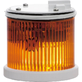 Feu TWS XENON ORANGE V24DC IP66 Ø75mm GRIS-Lire la description