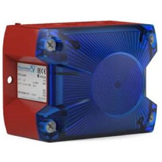 Feu flash 5J 230Vac 25mA Bleu IP66-Lire la description