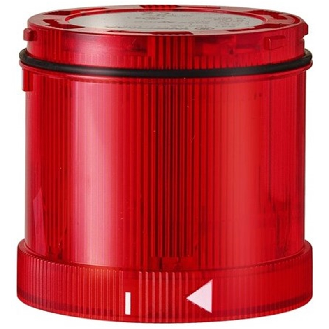 Élément feu clignotant DEL 115VAC ROUGE IP65 Ø70mm ROUGE-Lire la description