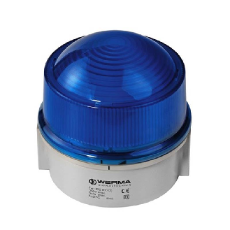 Feu permanent 12-240V BLEU IP65 Ø150mm-Lire la description