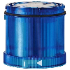 Élément feu à éclats 2J 230VAC BLEU IP65 Ø70mm BLEU