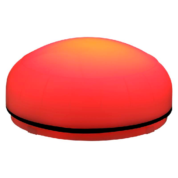Feu à leds XLF S PROXIMITY ROUGE allCLEAR IP65 Ø92mm-Leggi tutto