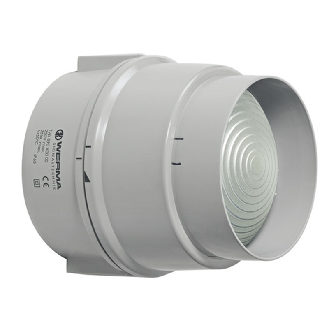 Feu permanent DEL BWM 230VAC RD/YE/GN IP65 Ø150mm GRIS-Lire la description