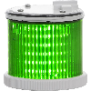 Feu TWS LED VERT S CO V24DAC IP66 Ø75mm GRIS
