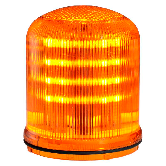 Feu de signalisation FLR S ORANGE IP65 Ø92mm-Lire la description
