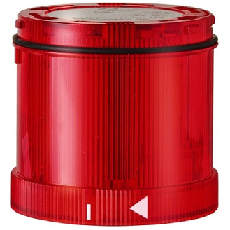 Élément feu à éclats 2J 24VDC ROUGE IP65 Ø70mm ROUGE-Lire la description