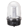 Feu d'obstacle DEL BM 230VAC ROUGE IP65 Ø142mm NOIR