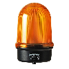 Feu à éclats double BM 230VAC ORANGE IP65 Ø142mm NOIR