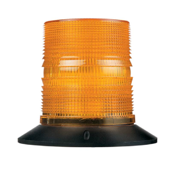 Feu flash 30J - 3 cadences 230Vac optique Orange IP55 fond plat Feu flash 30J - 3 cadences 230Vac optique Orange IP55 fond plat-Lire la description