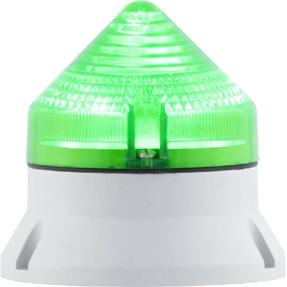 Feu CTL600 LED VERT V12/24DAC IP54 Ø60mm GRIS-Lire la description