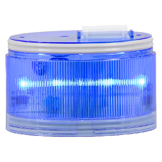 Elément feu fixe ELYPS LM BLEUE ALLCOLOR IP66 Ø70mm-Lire la description