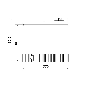 Élément feu clignotant DEL 230VAC BLEU IP65 Ø70mm BLEU-Lire la description