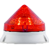 Feu CTL900 LED ROUGE V12/24DAC IP54 Ø99mm GRIS