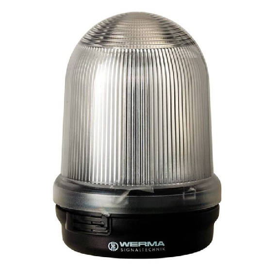Feu tournant DEL BM 24VDC TRANSPARENT Ø98mm Feu tournant DEL BM 24VDC TRANSPARENT Ø98mm-Lire la description
