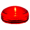 Feu à leds XLF S DIRECTIONAL ROUGE IP65 Ø92mm