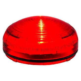Feu à leds XLF S DIRECTIONAL ROUGE IP65 Ø92mm-Lire la description