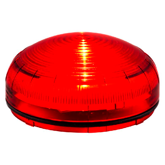 Feu à leds XLF S DIRECTIONAL ROUGE IP65 Ø92mm-Leggi tutto