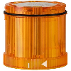 Élément feu clignotant DEL 230VAC ORANGE IP65 Ø70mm ORANGE