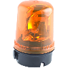 Feu tournant compact 20W 24Vdc Jaune 150xø100mm IP65