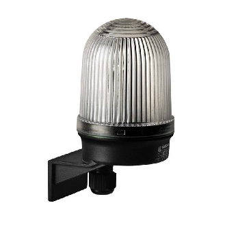 Feu permanent WM 12-240V TRANSPARENT Ø57mm IP65 NOIR-Lire la description