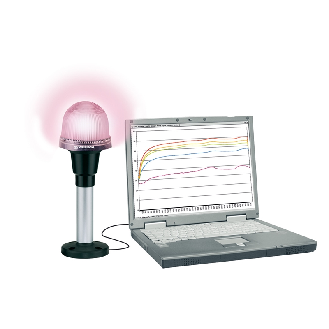 Feu fixe avec USB EM 5VDC MULTICOLORE IP65 Ø75mm-Lire la description
