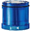 Élément feu EVS DEL 24VDC BLEU IP65 Ø70mm BLEU