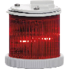 Feu MINITWS ROUGE FIXE/FLASH CO V24DAC IP66 Ø55mm GRIS