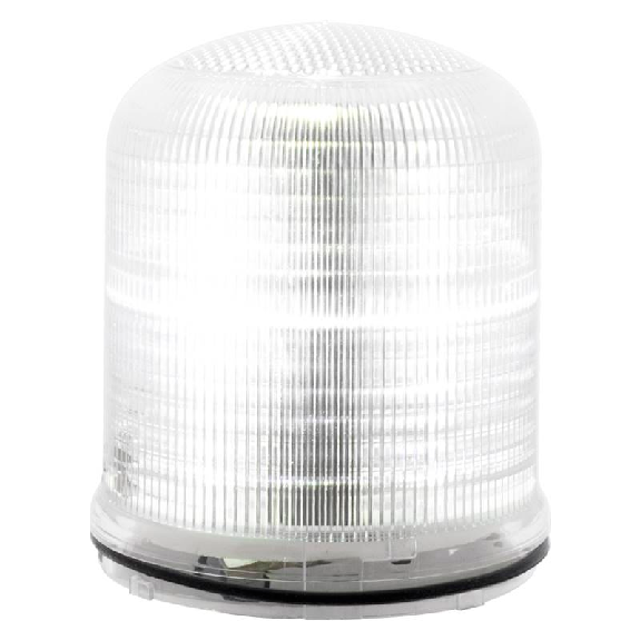 Feu à leds SLR S TRANSPARENT IP66 Ø92mm-Lire la description