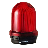 Feu à éclats BM 24VDC ROUGE IP65 Ø98mm NOIR