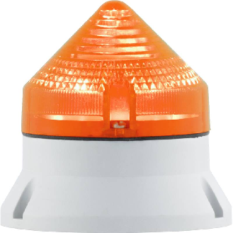 Feu CTL600 LED ORANGE V90/240AC IP54 Ø60mm GRIS-Lire la description