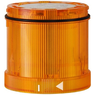 Élément feu EVS DEL 24VDC ORANGE IP65 Ø70mm ORANGE-Lire la description