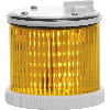 Feu TWS LED JAUNE S CO V24DAC IP66 Ø75mm GRIS