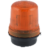 Feu LED fond plat 230Vac Orange 80xø60mm IP65