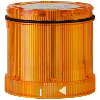Élément feu tournant DEL 24VAC/DC ORANGE IP65 Ø70mm ORANGE