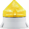 Feu CTL600 LED JAUNE V90/240AC IP54 Ø60mm GRIS