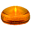 Feu à leds XLF S DIRECTIONAL ORANGE allCLEAR IP65 Ø92mm