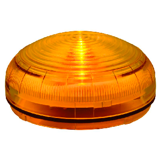 Feu à leds XLF S DIRECTIONAL ORANGE allCLEAR IP65 Ø92mm-Lire la description