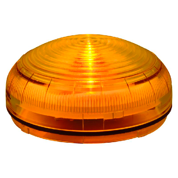 Feu à leds XLF S DIRECTIONAL ORANGE allCLEAR IP65 Ø92mm-Lire la description