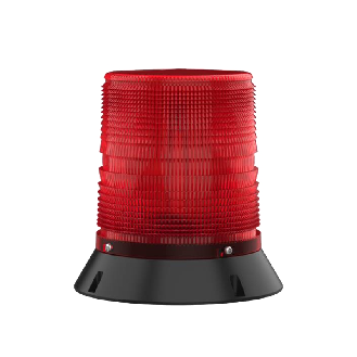 Feu LED haute luminosité fond plat Multimode IP55 24 Vcc rouge-Lire la description