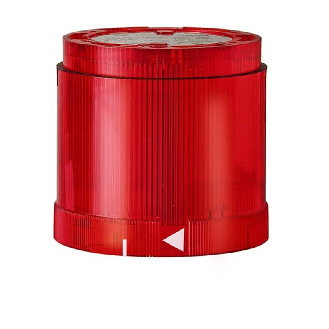 Élément feu à éclats 2J 24VDC ROUGE IP54 Ø70mm ROUGE-Lire la description