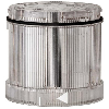 Élément feu à éclats 2J 24VDC BLANC IP65 Ø70mm TRANSPARENT