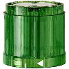 Elément feu permanent 12-240V VERT IP54 Ø70mm VERT
