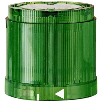 Elément feu permanent 12-240V VERT IP54 Ø70mm VERT-Lire la description