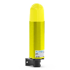 Feu flash 5J 24Vdc optique Jaune IP54 Ø65mm