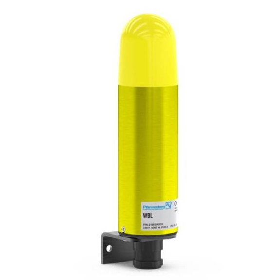 Feu flash 5J 24Vdc optique Jaune IP54 Ø65mm-Lire la description