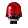 Feu tournant DEL EM 24VAC/DC ROUGE IP65 Ø75mm NOIR