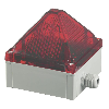 Feu flash 230Vac optique rouge IP66/67 Feu flash 230Vac optique rouge IP66/67