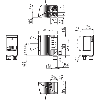 Lecteur de codes Multitrames, Long Range, Frontal, Focale fixe